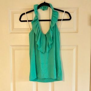 Lilly Pulitzer Green Halter Top